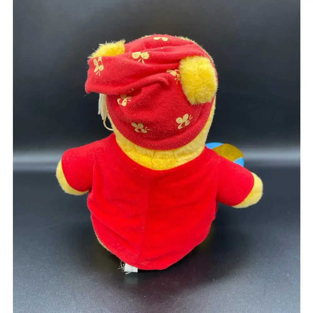 Vintage Disney Winnie the Pooh Plush Stuffed Animal 1998 by Mattel 11